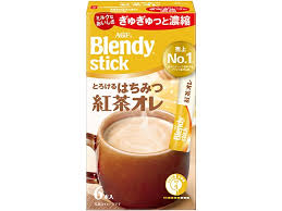 AGF Blendy 蜂蜜红茶拿铁速溶咖啡 9.3g*8包入(EXP:27.10.31)