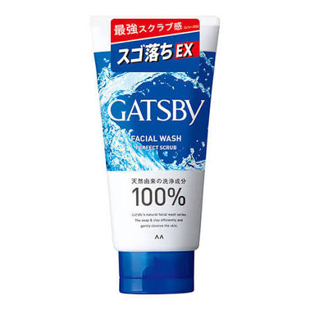 GATSBY 男士强效磨砂控油洁面乳 130g