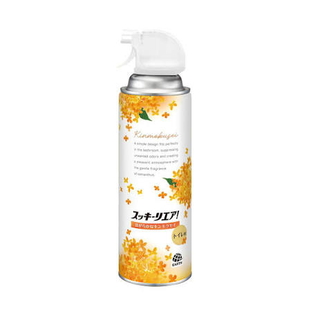 EARTH  厕所消臭芳香喷雾 桂花香 350ml