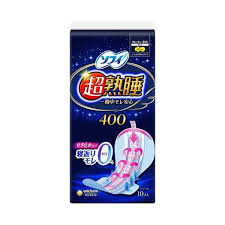 尤妮佳 超熟睡夜用卫生巾40CM 10枚入 (18)