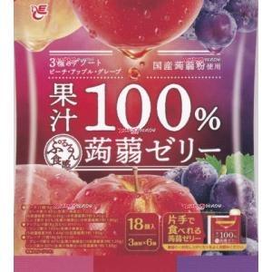 Ace 100% Juice Konjac Jelly 18 pieces (Box size: 16) (26.2)