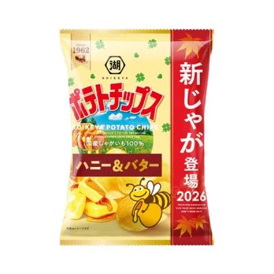 KOIKEYA 湖池屋 蜂蜜黄油味薯片 55g（箱规：12）