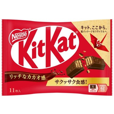 Nestlé KitKat 伊藤园迷你牛奶巧克力威化 11枚入（组规：14）