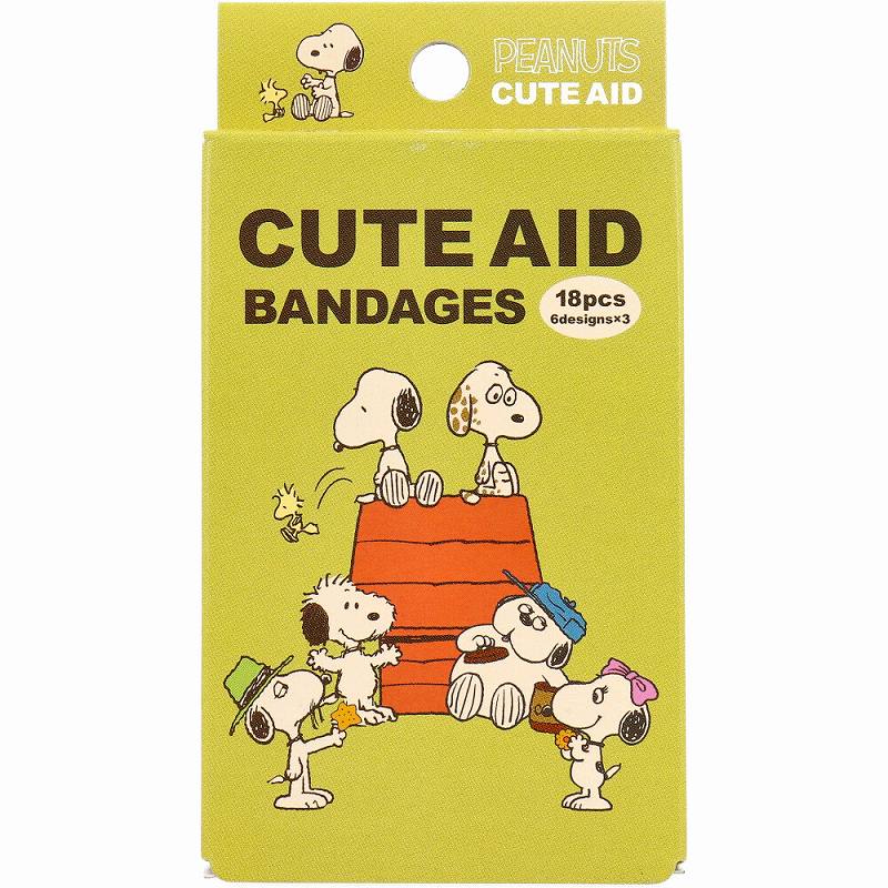 Santan Snoopy Band-Aids 18 pcs
