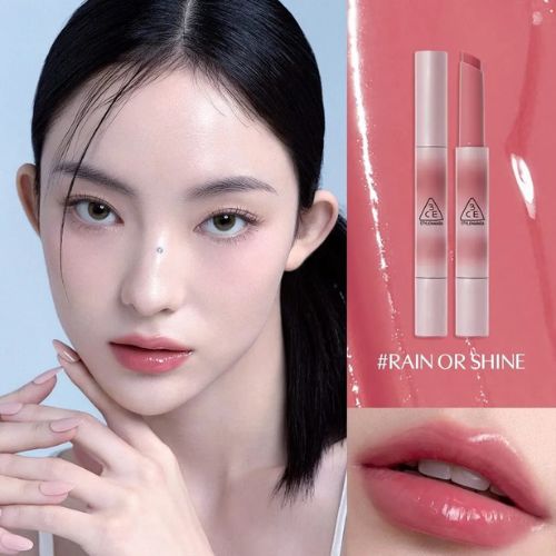 3CE 镜面水光唇釉 #RAIN OR SHINE 雨后玫粉（28.10.21）