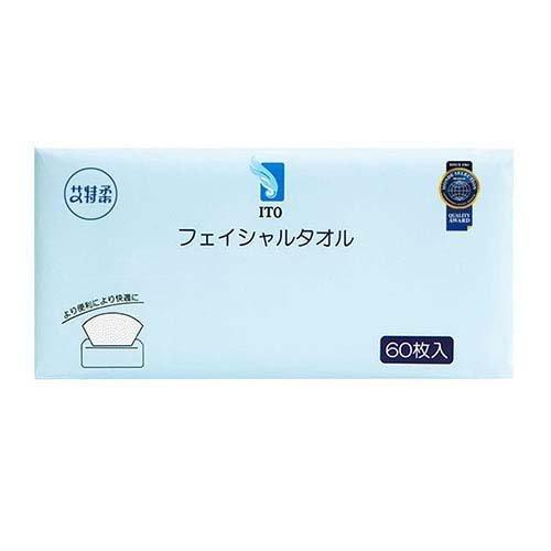 ITO 洗脸巾 60抽入（箱规：48）