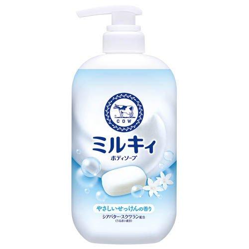 COW 牛乳石碱沐浴露皂香 500ml (12)