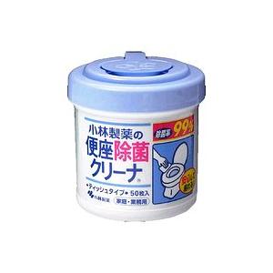 Kobayashi Pharmaceutical Toilet Seat Antibacterial Wipes 50 Pieces